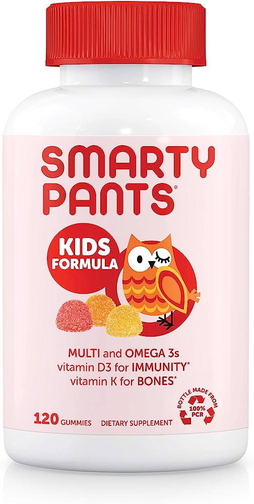 بهترین مولتی ویتامین برای کودکان: SmartyPants Kids Formula Daily Gummy Multivitamin