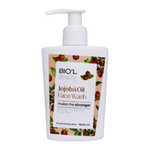 کرم ژل شستشوی صورت بیول مدل Jojoba Oil مناسب پوست‌ خشک و نرمال بیول BIOˊL