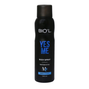 اسپری بدن مردانه مدل Yes Me حجم 150 میلی لیتر بیول BIOˊL