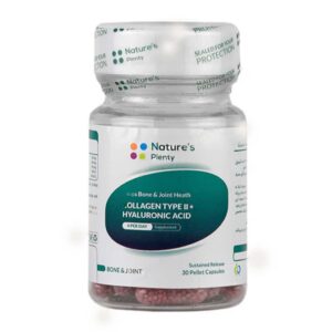 کپسول کلاژن نوع 2 و هیالورونیک اسید30 عدد نیچرز پلنتی Natures Plenty