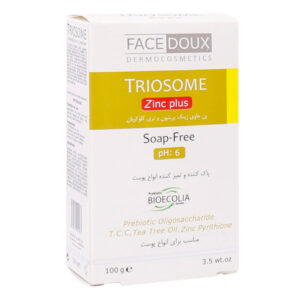 Facedoux Triosome Zinc Plus Syndet Bar 100 gr