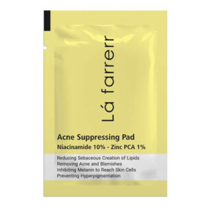 La Farrerr Acne Suppressing Pad with Niacinamide 10% and zinc PCA 1% percent 30 Pcs