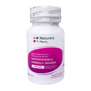 کپسول مولتی ویتامین و مینرال بانوان60 عدد نیچرز پلنتی Natures Plenty