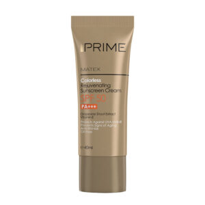 کرم ضد آفتاب جوان کننده SPF50 حجم ۴۰ میلی لیتر پریم Prime