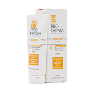 ProDerma Sunvest Sunblock SPF40⁺ Foundation Effect Sensitive Skin 40 ml