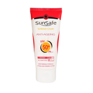 کرم ضد آفتاب و ضد چروک SPF50 حجم ۵۰ میلی لیتر سان سیف Sunsafe