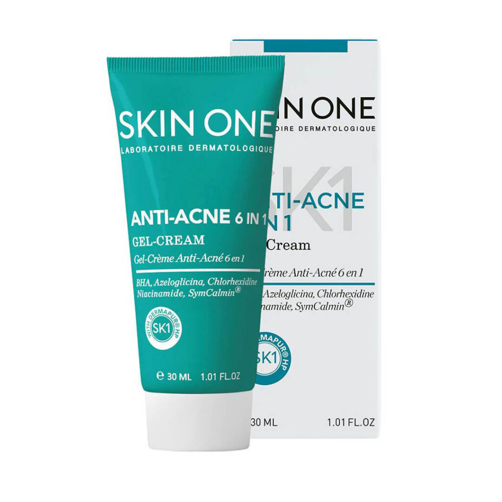 ژل کرم ضدجوش 6 در 1 حجم 30 میل اسکین وان SKIN ONE